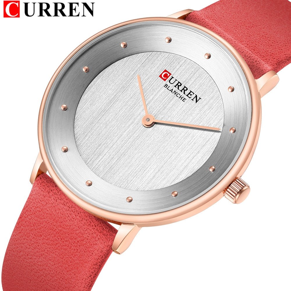 YSYH Watches Women Leather Analog Quartz Wristwatch Charm Ladies Dress Watch Romantic Gift Female Clock 9033 Relogios Feminino