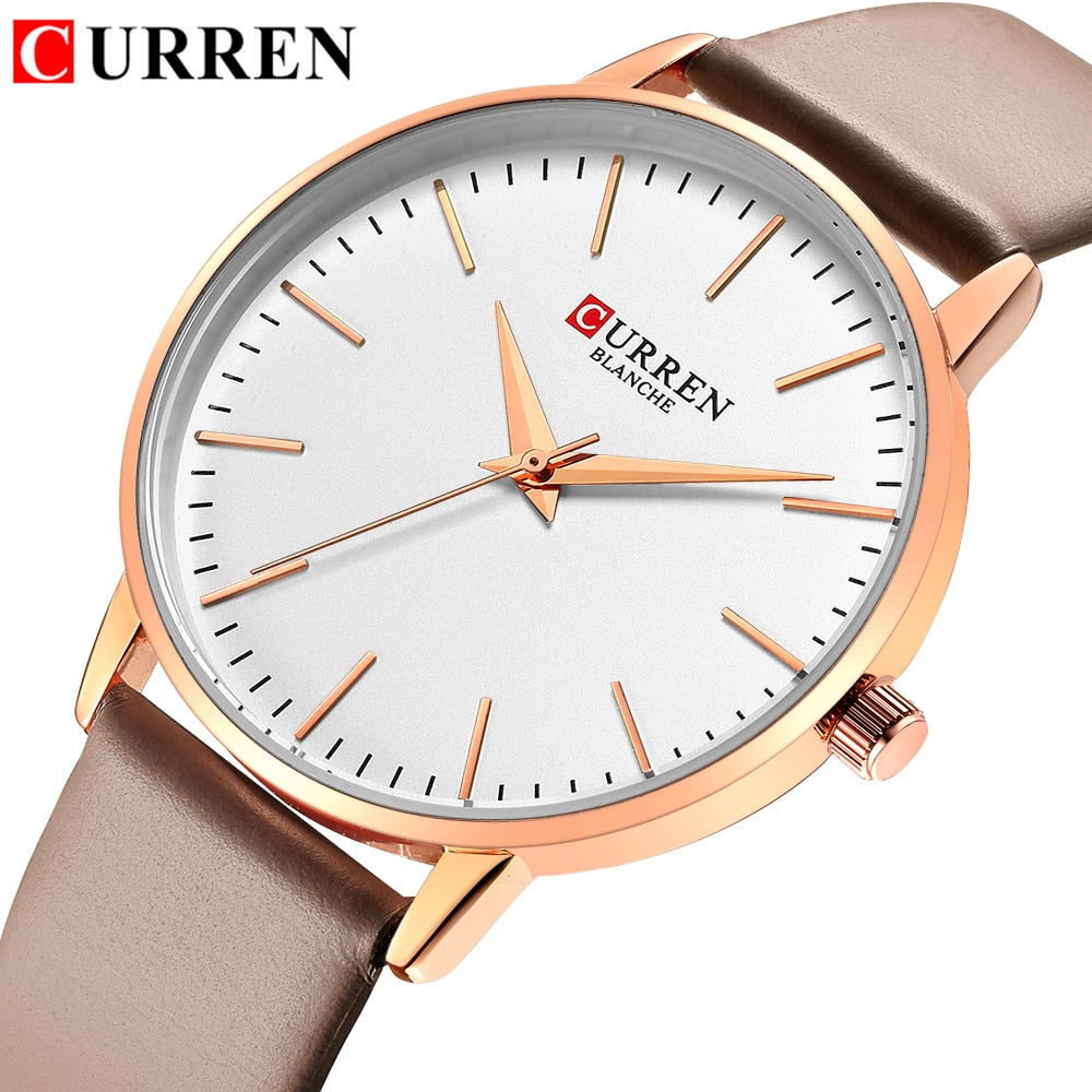 YSYH Fashion Simple Womens Watches Dress Quartz Leather Wristwatch For Ladies Life Waterproof Clock Female bayan kol saati