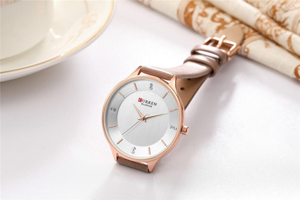 YSYH Luxury Brand Charm Rhinestone Wrist Watches Ladies Dress Analog Quartz Watch Women Leather Female Clock bayan kol saati