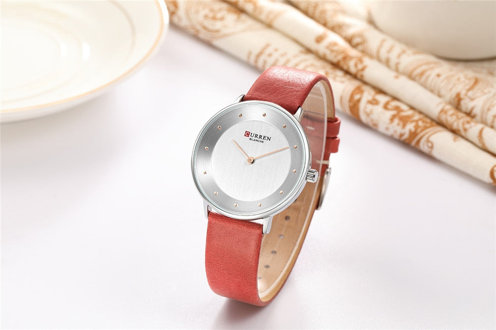 YSYH Watches Women Leather Analog Quartz Wristwatch Charm Ladies Dress Watch Romantic Gift Female Clock 9033 Relogios Feminino