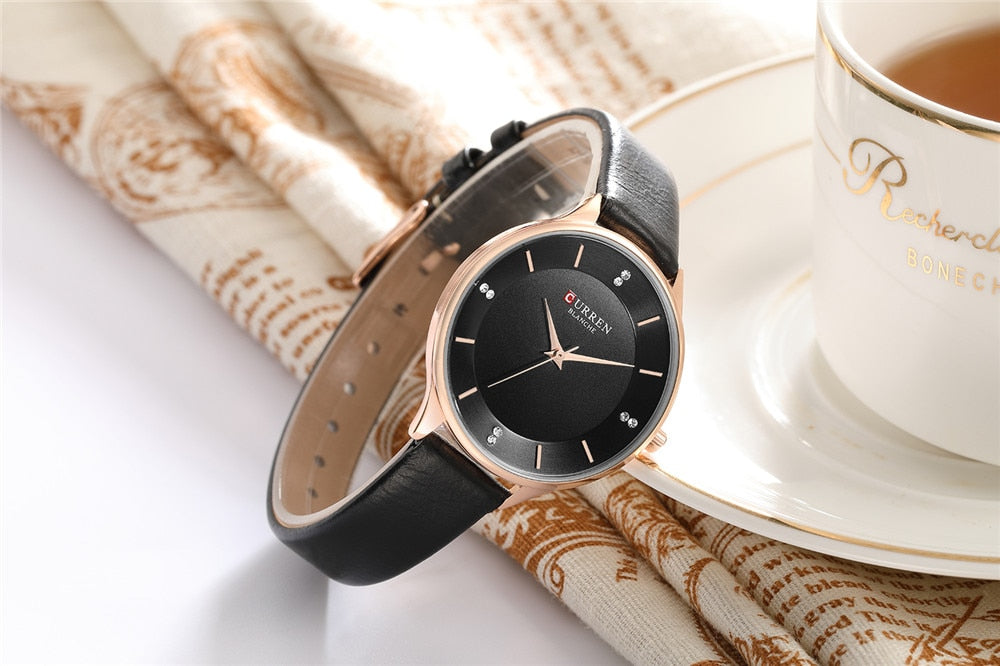 YSYH Luxury Brand Charm Rhinestone Wrist Watches Ladies Dress Analog Quartz Watch Women Leather Female Clock bayan kol saati