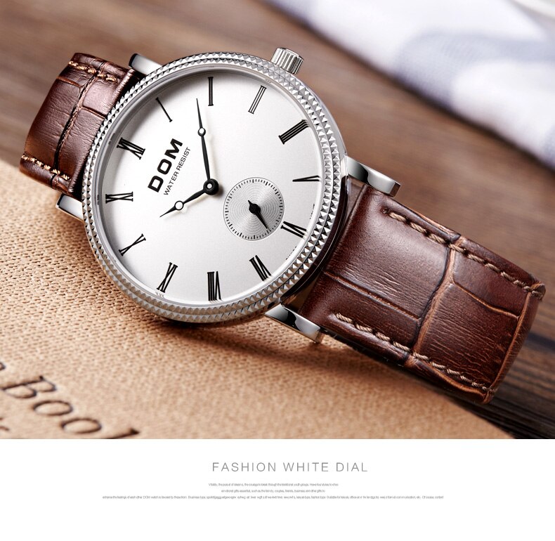 YSYH Luxury Business Casual Watch Male Retro Style Independent Stopwatch High Quality Movement Quartz Qolok Men 6mm Ultra-thin