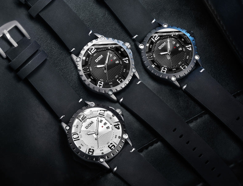 YSYH men's sports waterproof watch man multi-function casual fashion quartz wristwatch New Father's Day gift