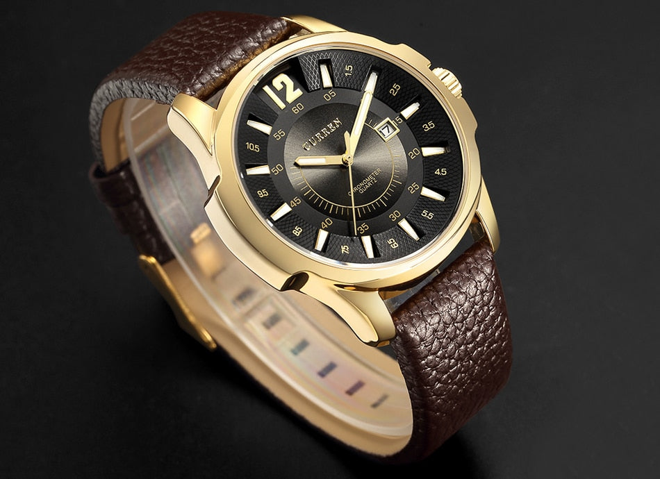 YSYH Men's Sports Quartz Watch Men Luxury er Watch Man Quartz Gold Clock