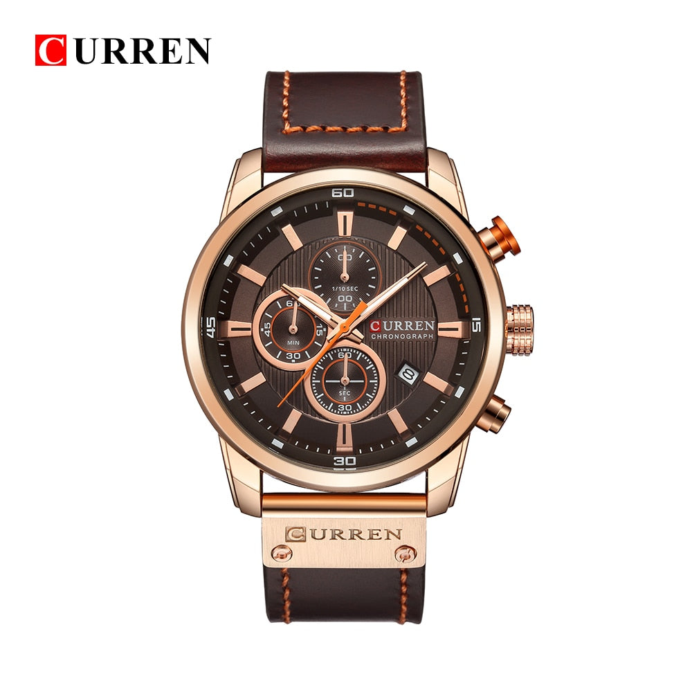 YSYH Quartz Men Watches Luxury Male Clock Chronograph Sport Mens Wrist Watch