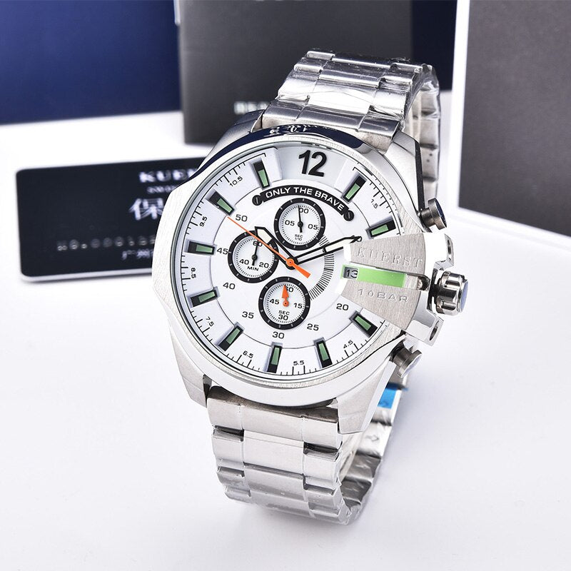 Men's Sport Watch Top Luxury Brand YSYH Waterproof Military Watch Male Gradient Glass Large Dial Multi-function Quartz Clock