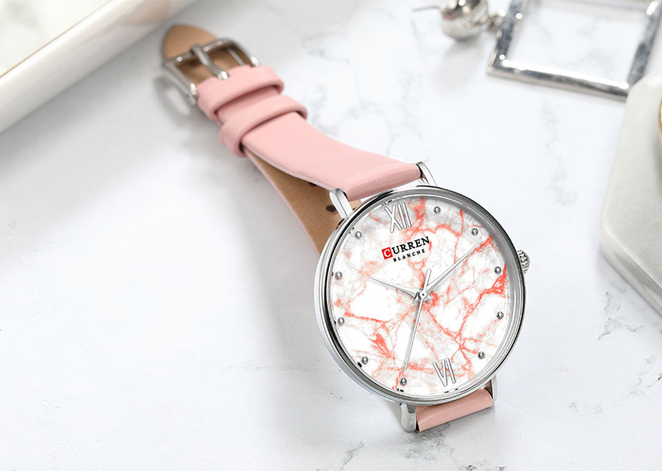 YSYH Creative Colorful Watches for Women Casual Analogue Quartz Leather Wristwatch Ladies Style Watch bayan kol saati