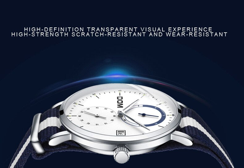 YSYH Simple style men's quartz watch fashion casual waterproof watch