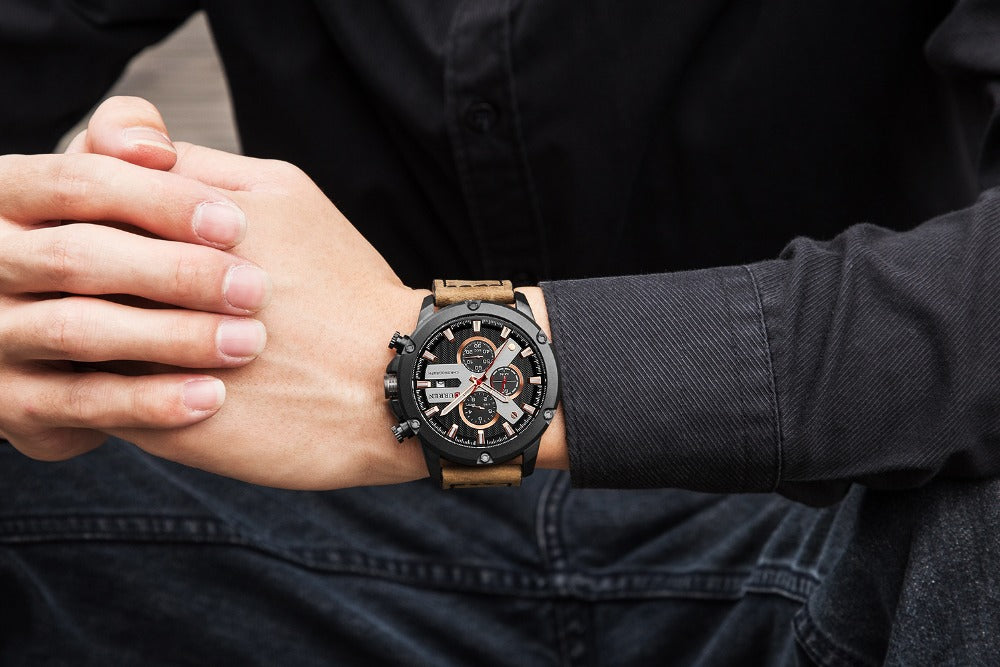 Watches For Men Luxury Brand YSYH Chronograph Casual Sports Wristwatch