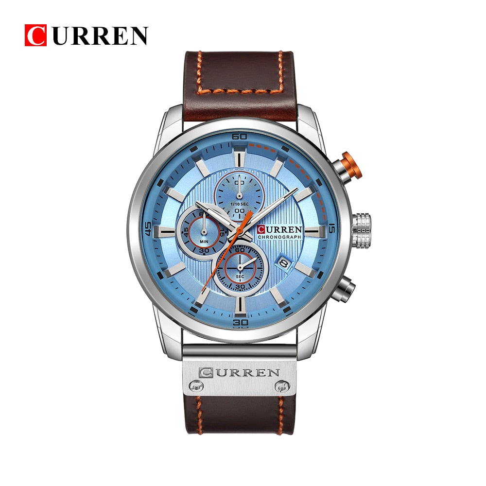 YSYH Quartz Men Watches Luxury Male Clock Chronograph Sport Mens Wrist Watch