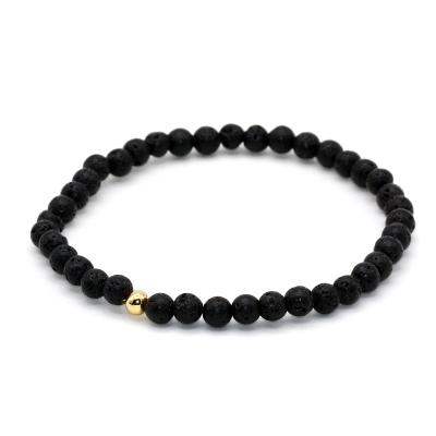 Tiger Eye Turquoises Volcano Lava Bracelet-Bracelet-Rossny