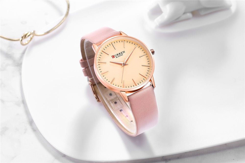 YSYH Fashion Simple Womens Watches Dress Quartz Leather Wristwatch For Ladies Life Waterproof Clock Female bayan kol saati