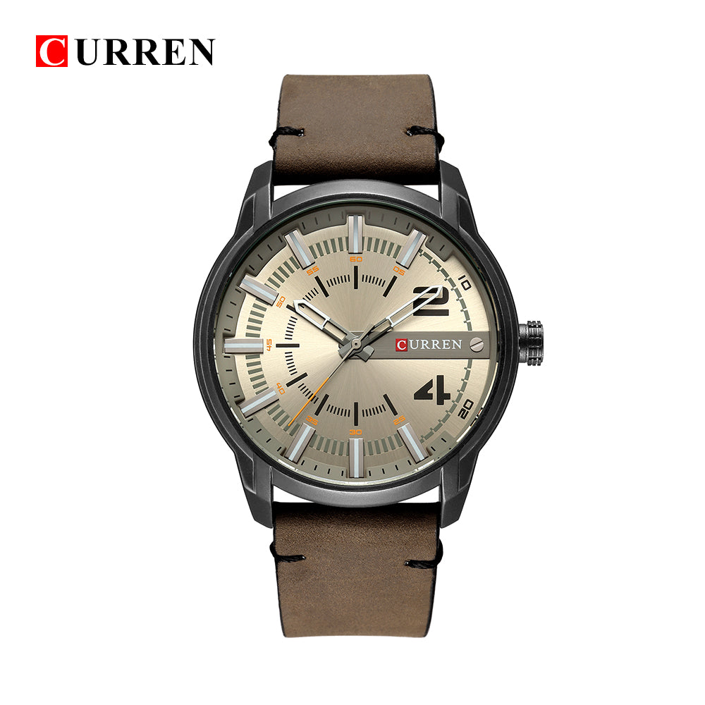 Casual Analog Quartz Wrist Watch YSYH High Quality Leather Strap Man Clock Water Resistant Relojes Hombre