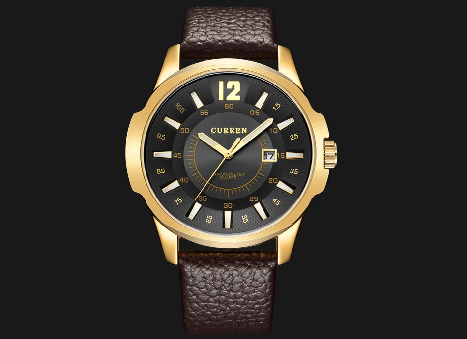 YSYH Men's Sports Quartz Watch Men Luxury er Watch Man Quartz Gold Clock
