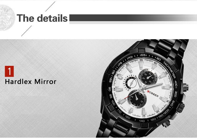 YSYH Watches Men Luxury &Casual Quartz Male Wristwatches Classic Analog Sports Steel Band Clock Relojes