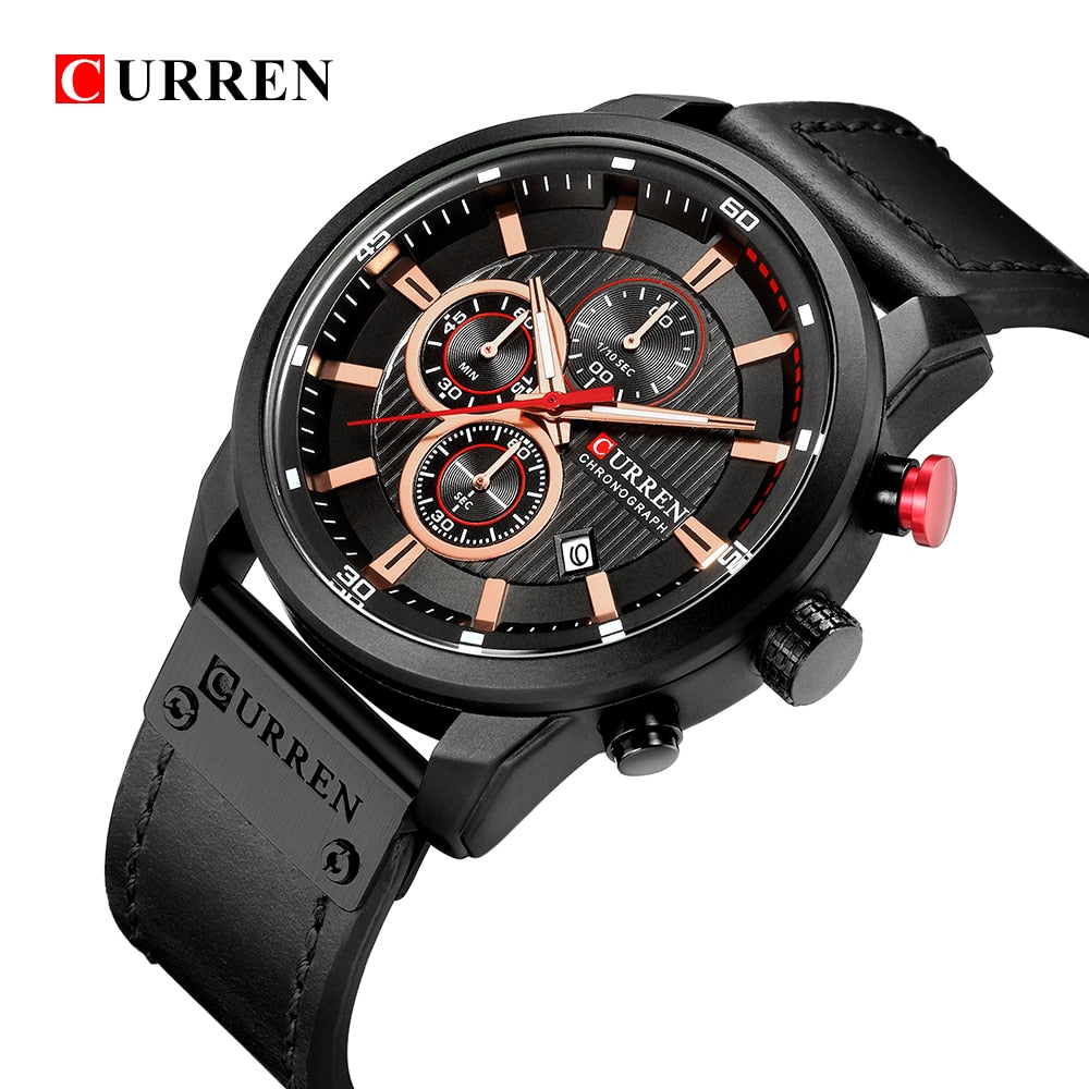 YSYH Quartz Men Watches Luxury Male Clock Chronograph Sport Mens Wrist Watch