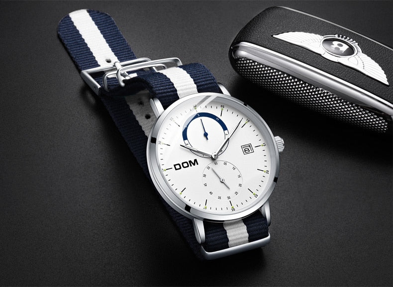 YSYH Simple style men's quartz watch fashion casual waterproof watch