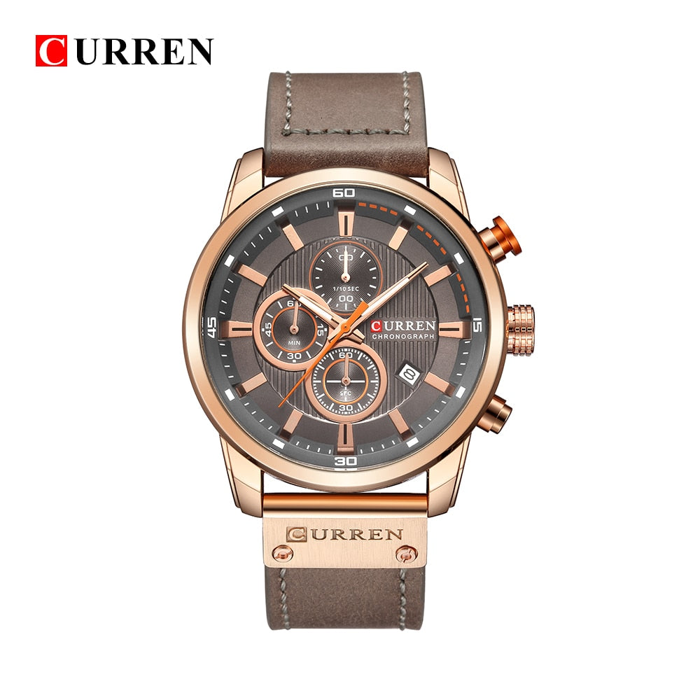 YSYH Quartz Men Watches Luxury Male Clock Chronograph Sport Mens Wrist Watch