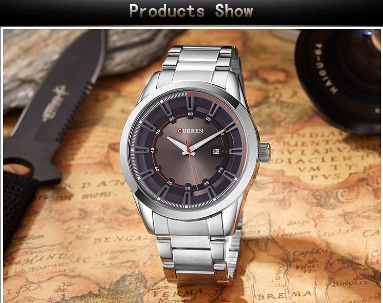 YSYH Casual Men Watches Display Date Army Military Quartz Male Clock Waterproof Wristwatch