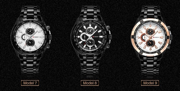 YSYH Watches Men Luxury &Casual Quartz Male Wristwatches Classic Analog Sports Steel Band Clock Relojes