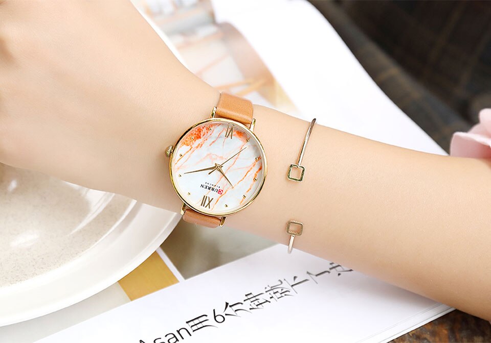 YSYH Creative Colorful Watches for Women Casual Analogue Quartz Leather Wristwatch Ladies Style Watch bayan kol saati