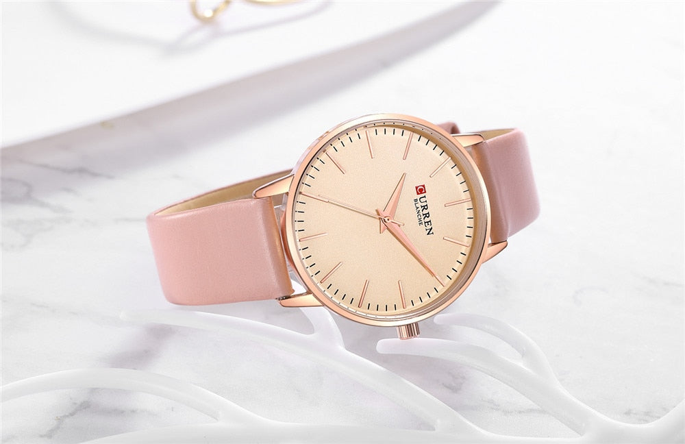 YSYH Fashion Simple Womens Watches Dress Quartz Leather Wristwatch For Ladies Life Waterproof Clock Female bayan kol saati