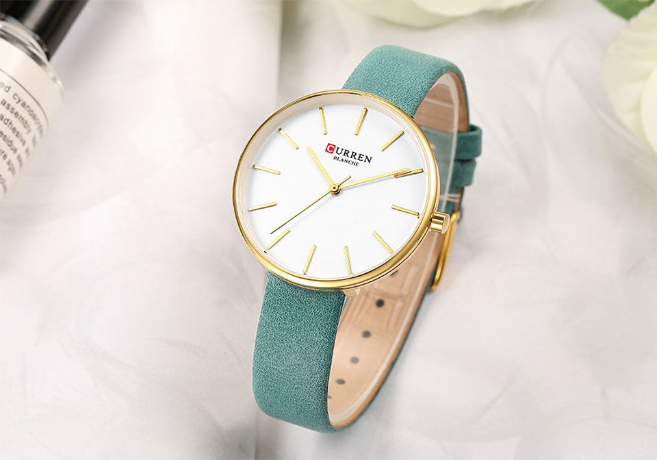YSYH Fashion Slim Quartz Watches Ladies Leather Strap Wristwatch Womens Watch Black Clock Female Casual Accessories Relojes