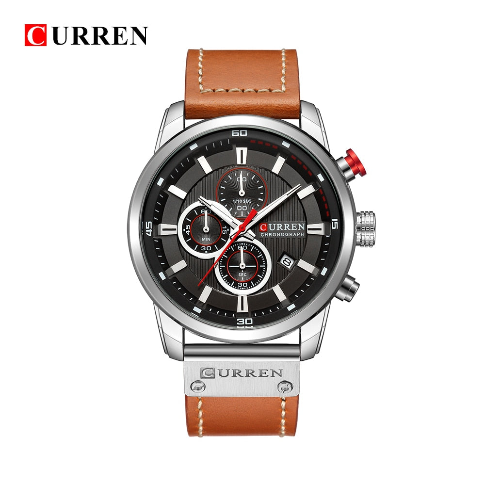 YSYH Quartz Men Watches Luxury Male Clock Chronograph Sport Mens Wrist Watch