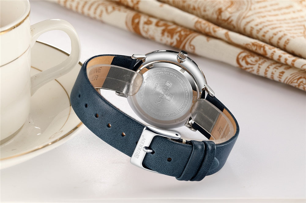 YSYH Watches Women Leather Analog Quartz Wristwatch Charm Ladies Dress Watch Romantic Gift Female Clock 9033 Relogios Feminino