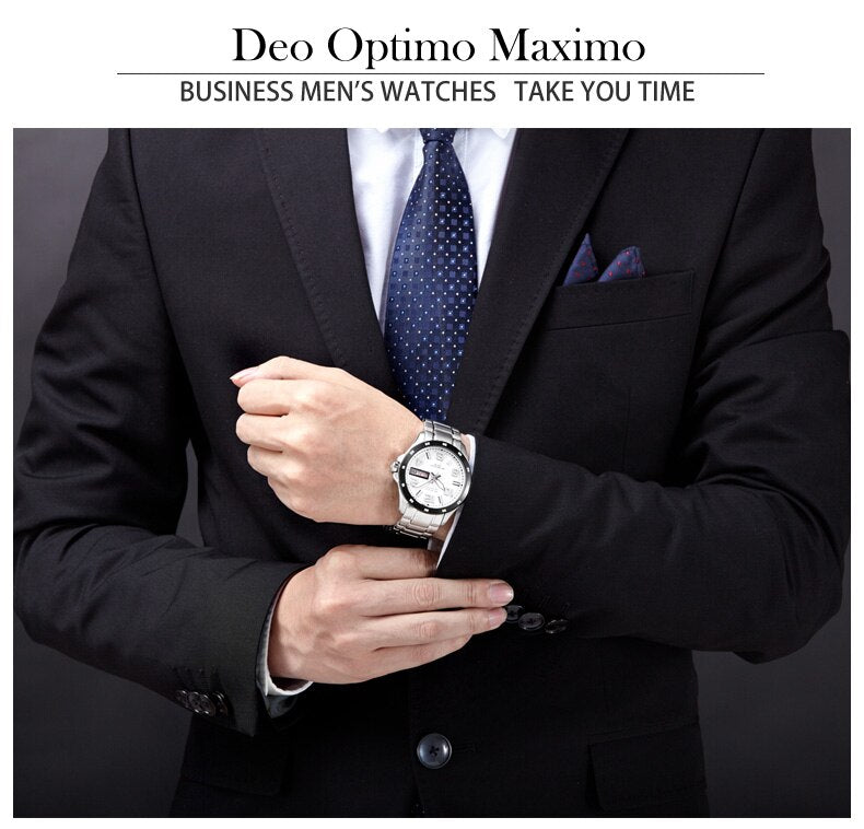 YSYH Men's Casual Quartz Wristwatch Waterproof Reloj Hombre Sport Relogio Masculino