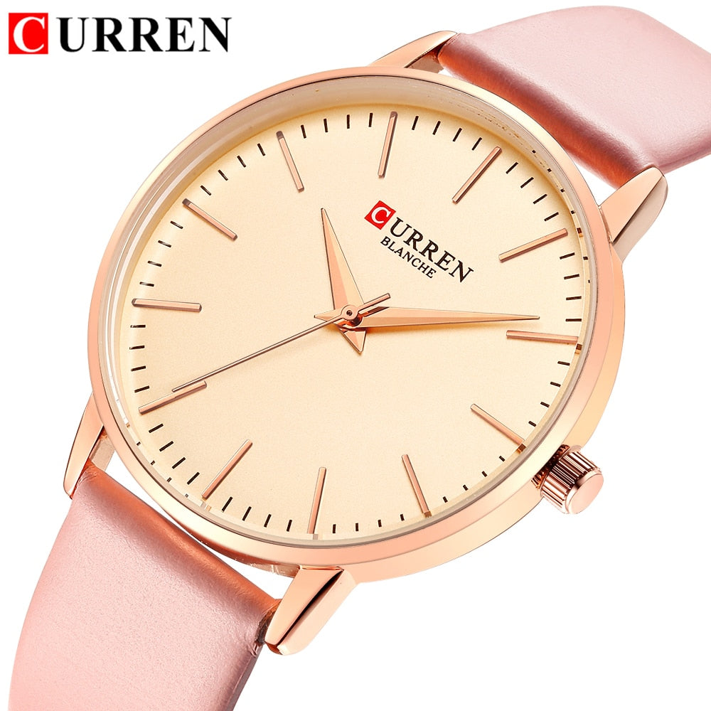YSYH Fashion Simple Womens Watches Dress Quartz Leather Wristwatch For Ladies Life Waterproof Clock Female bayan kol saati
