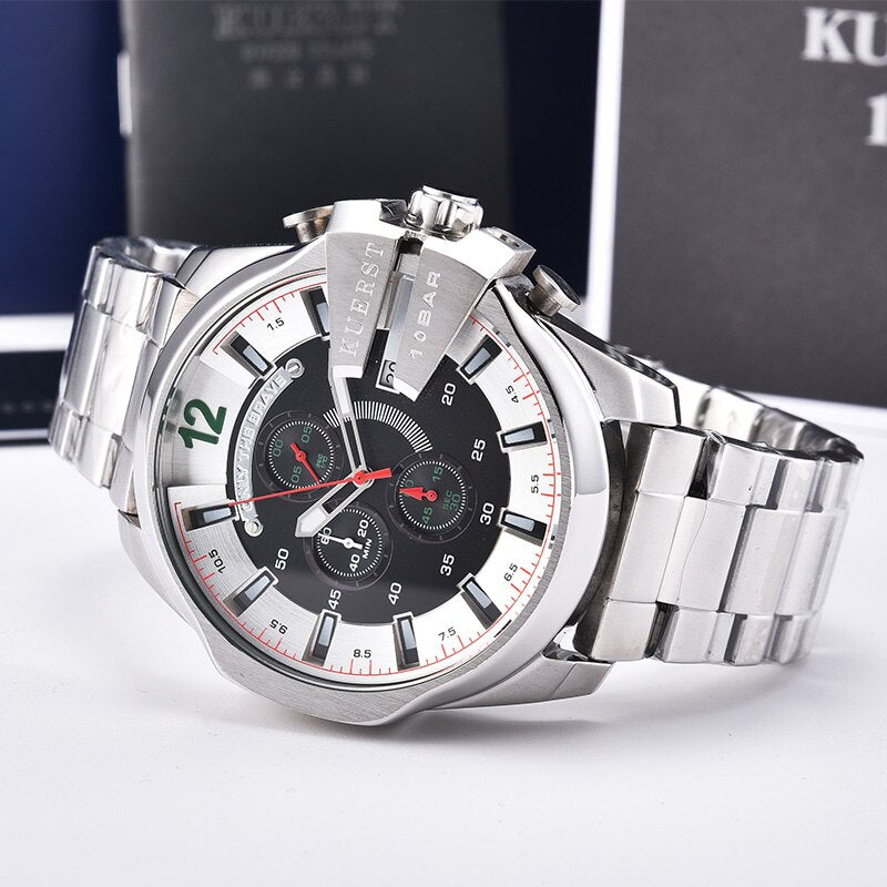 Men's Sport Watch Top Luxury Brand YSYH Waterproof Military Watch Male Gradient Glass Large Dial Multi-function Quartz Clock