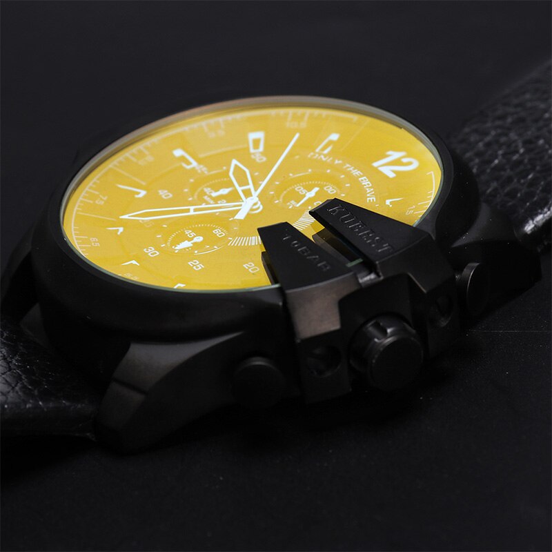Men's Sport Watch Top Luxury Brand YSYH Waterproof Military Watch Male Gradient Glass Large Dial Multi-function Quartz Clock
