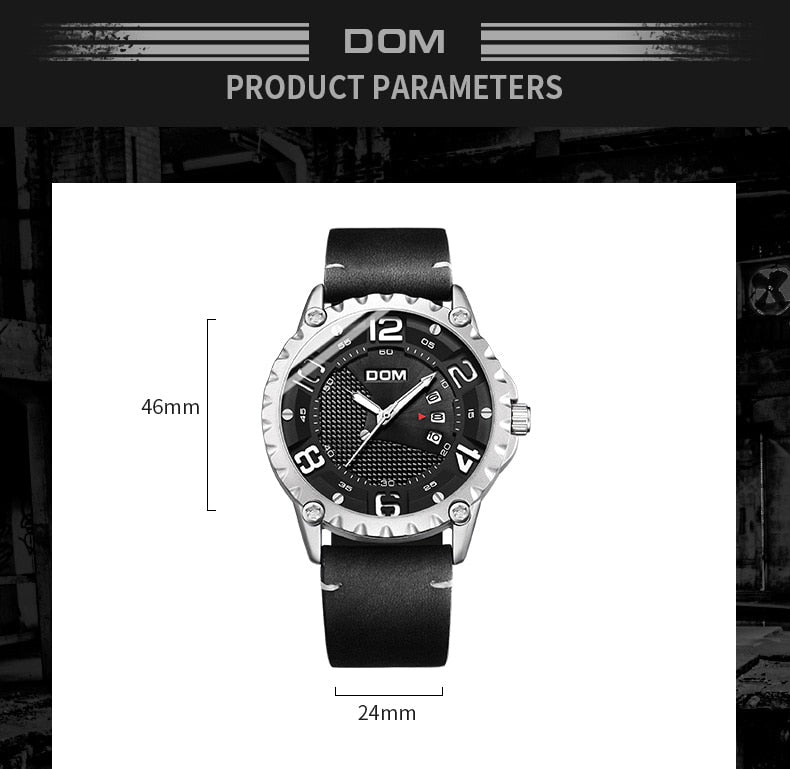 YSYH men's sports waterproof watch man multi-function casual fashion quartz wristwatch New Father's Day gift