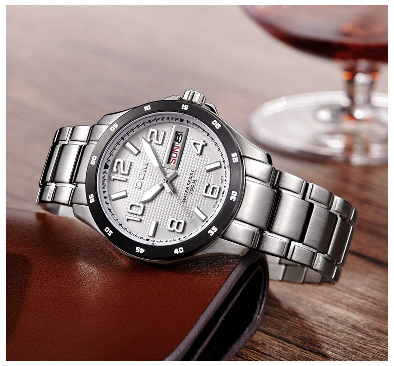 YSYH Men's Casual Quartz Wristwatch Waterproof Reloj Hombre Sport Relogio Masculino