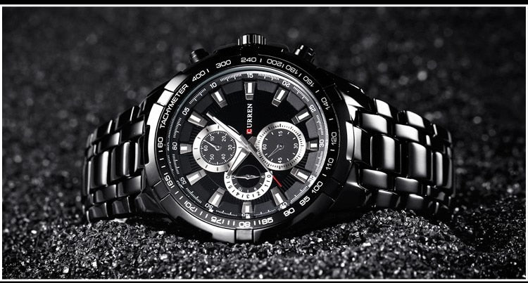 YSYH Watches Men Luxury &Casual Quartz Male Wristwatches Classic Analog Sports Steel Band Clock Relojes