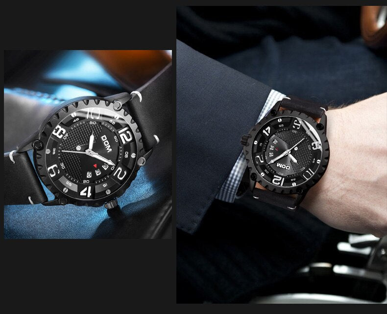YSYH men's sports waterproof watch man multi-function casual fashion quartz wristwatch New Father's Day gift