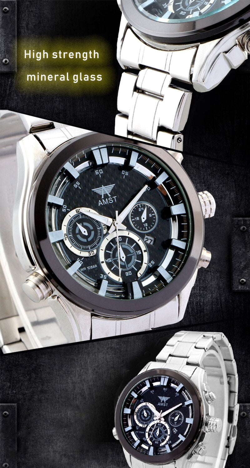 YSYH Mens Watches Top Brand Luxury Men's Sports Wrist Watch Men Waterproof Quartz Clock Relogio Masculino New
