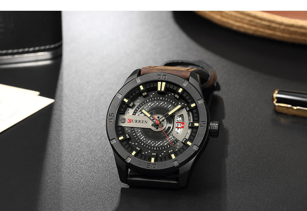 YSYH Luxury Brand Analog sports Wristwatch Display Date Men's Quartz Watch