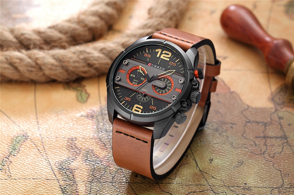 YSYH Men Watches Luxury Brand Sports Wristwatch Army Military Quartz Male Clock