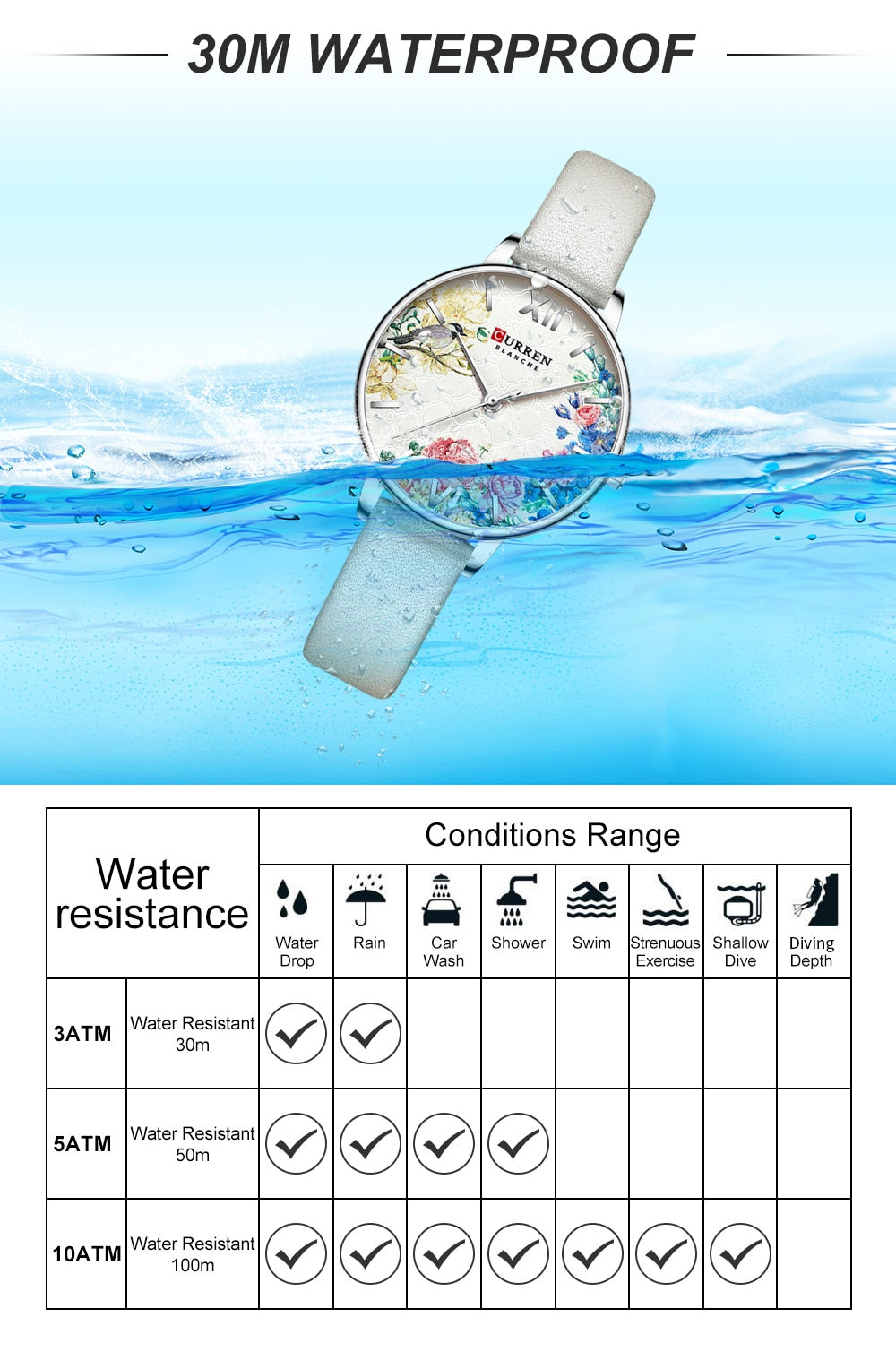 YSYH White Leather Watch for Women Watches Fashion Flower Quartz Wristwatch Female Clock Reloj Mujer Charms Ladies Gift