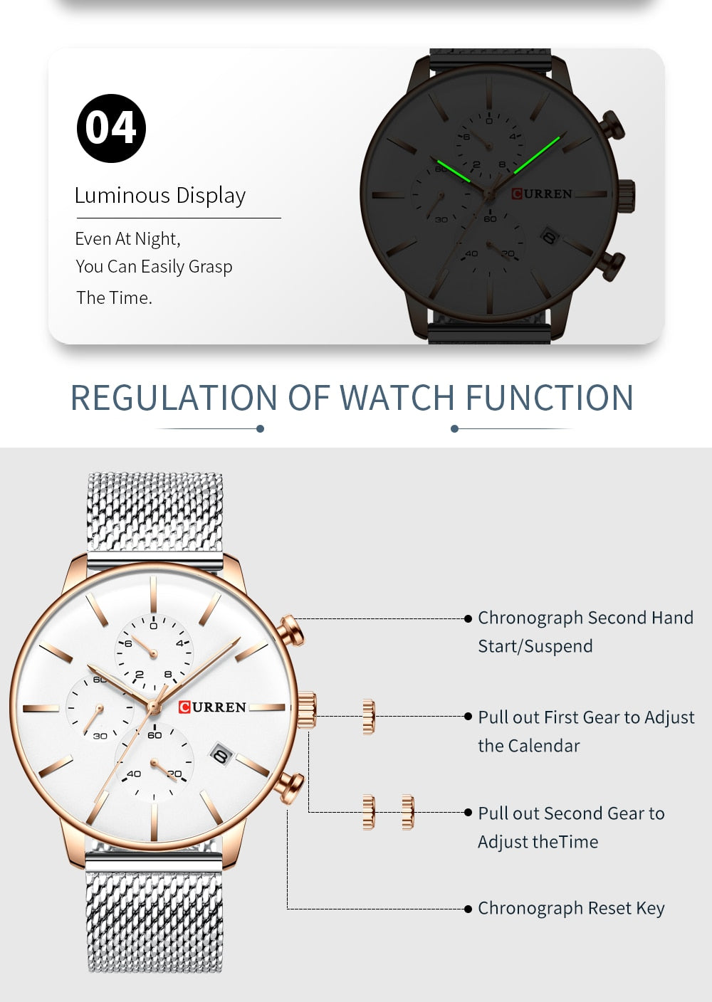 YSYH Men Luxury Quartz Military Watch Stainless Steel Band Wrist Watches Clock Date Dropshipping