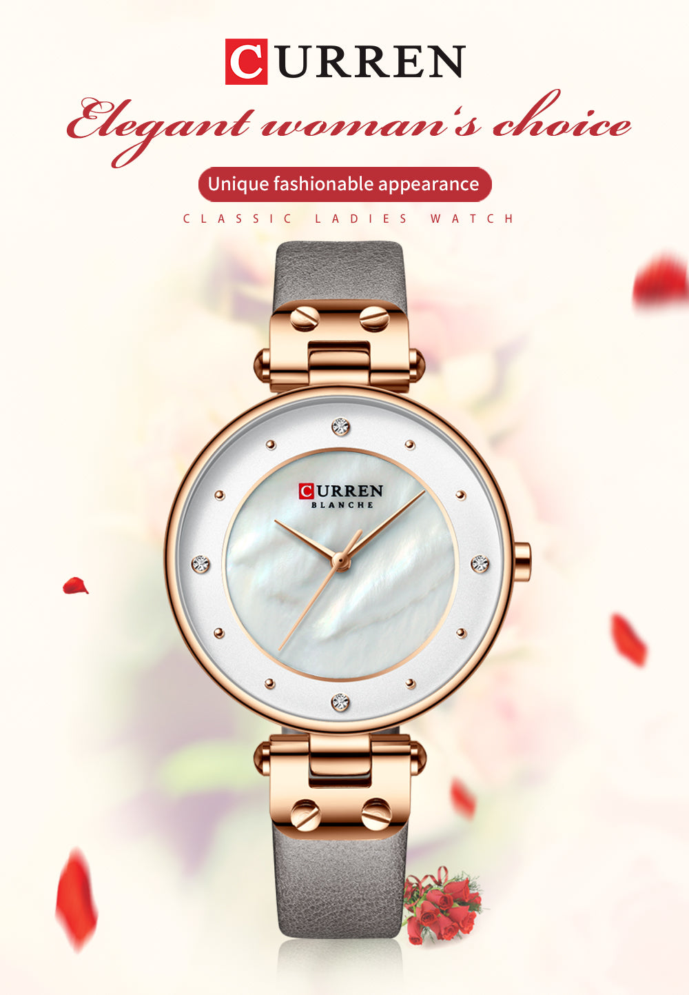 YSYH Women Watches Reloj Mujer Luxury Leather Strap Wristwatch for Women Blue Clock Stylish Quartz Ladies Watch