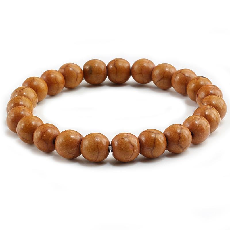 Turquoises Stone Charms Strand Beads Yoga Bracelets-Bracelet-Rossny