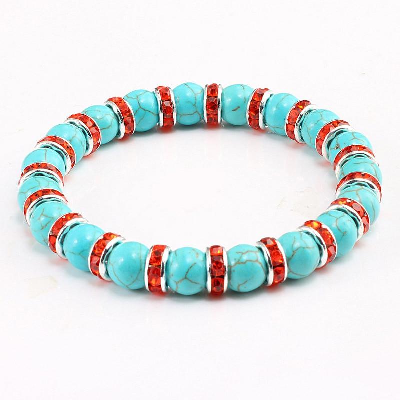 Buddha Prayer Chakra Beaded Strand Bracelet-Bracelet-Rossny