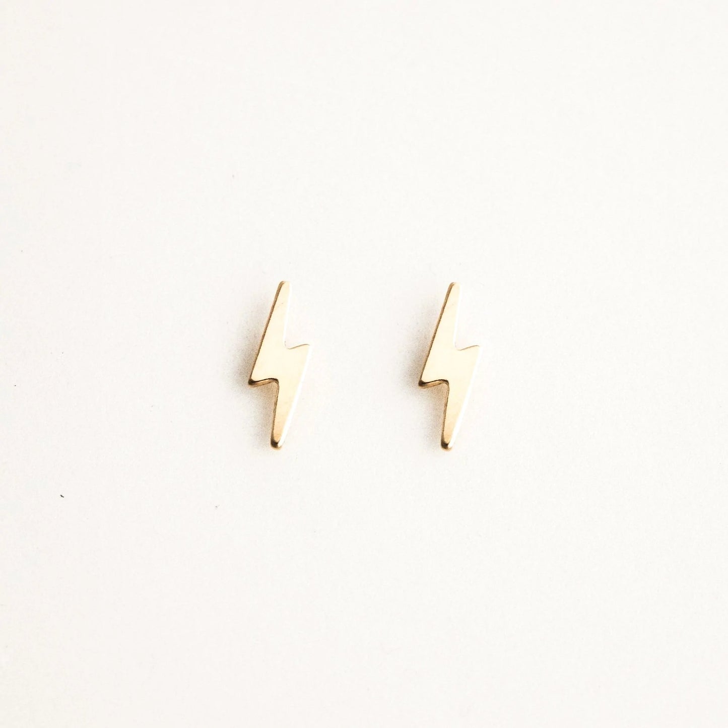 Lightning Bolt Stud Earrings