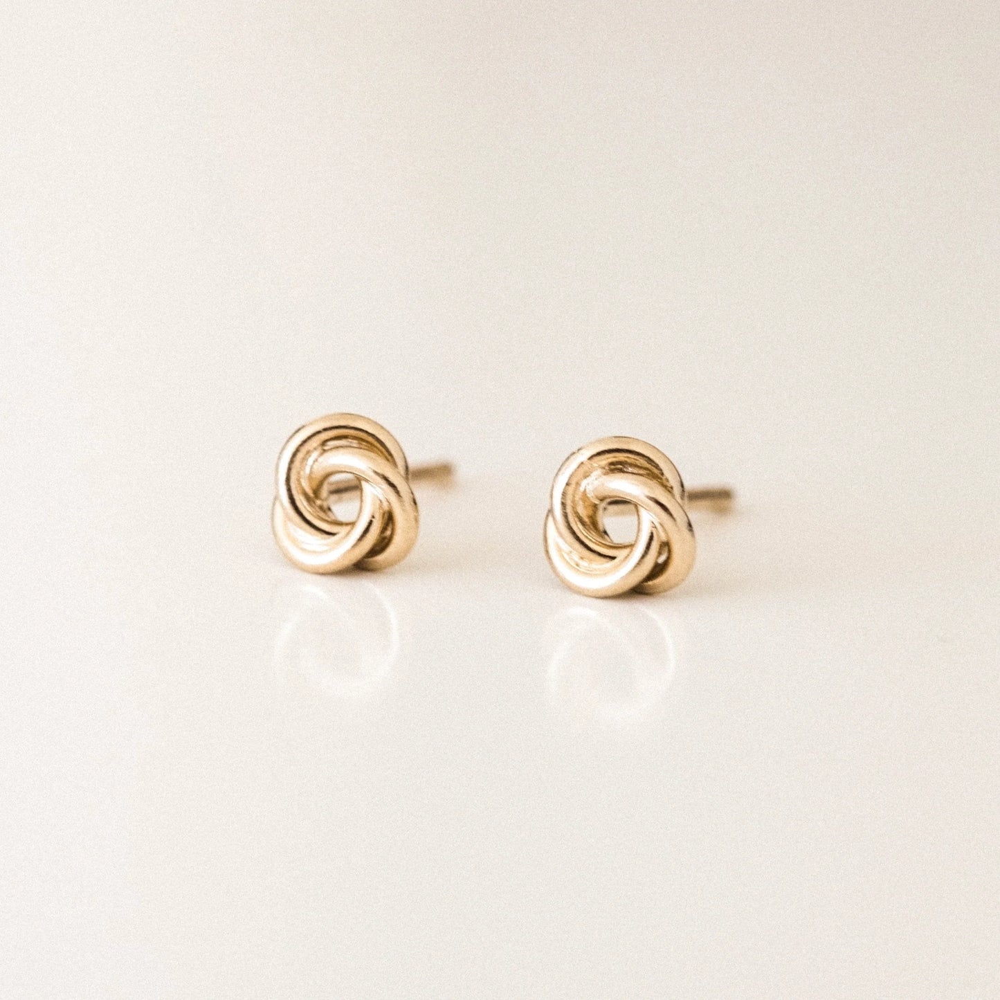 Love Knot Stud Earrings