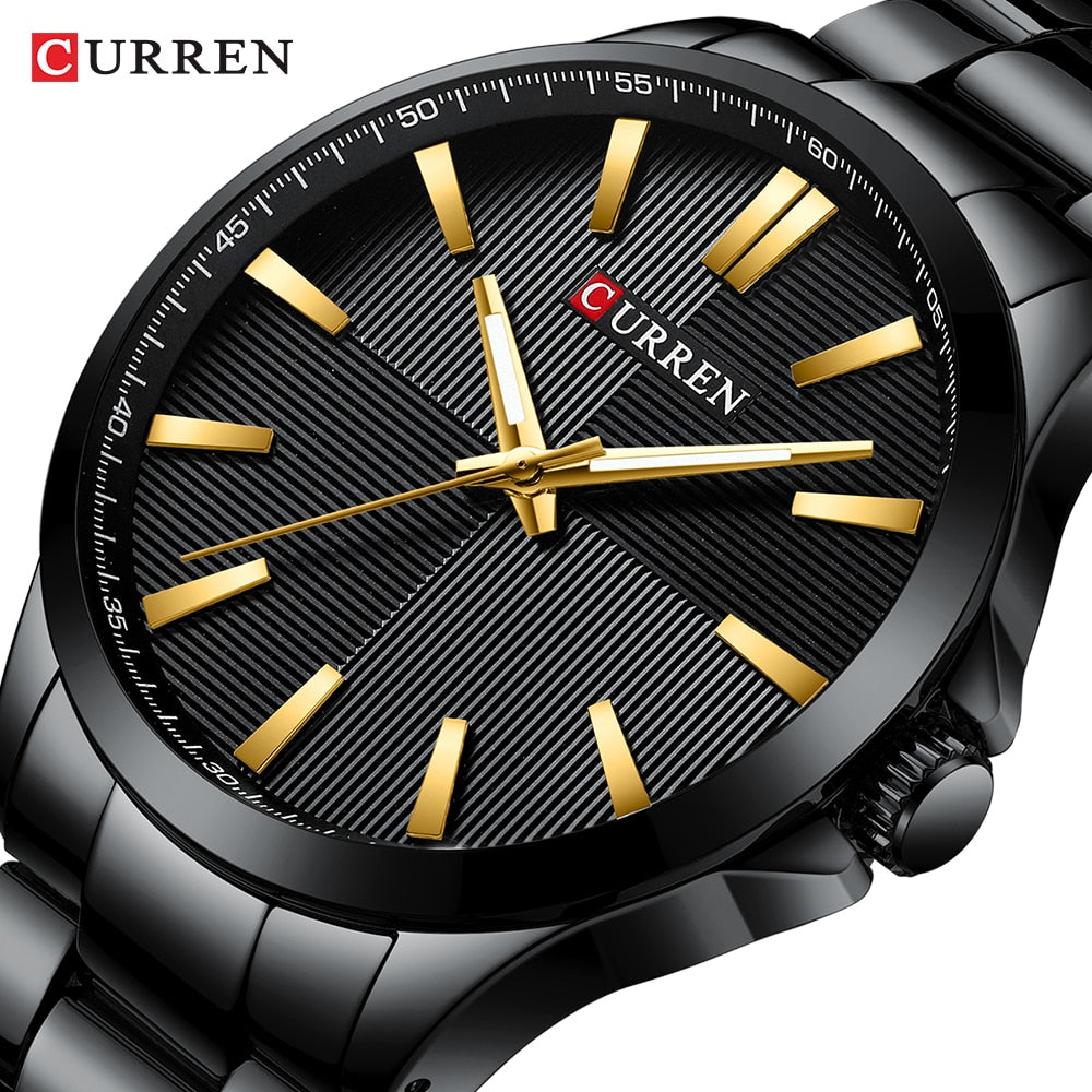 Men Watches Luxury Brand Stainless Steel Mens Watch YSYH Wristwatch Man Clock Waterproof 30 M Relojes