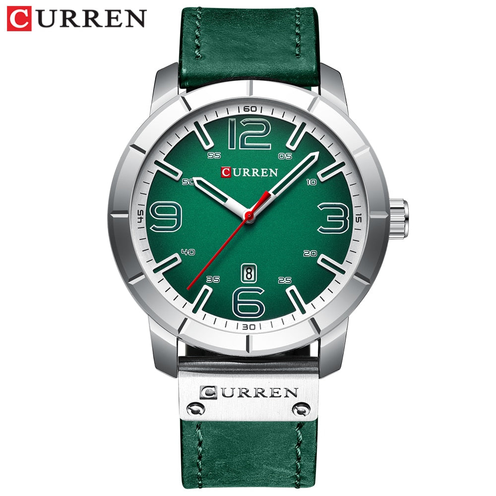 YSYH Quartz Wrist Watch Men Watches Luxury Leather Wristwatch For Male Clock