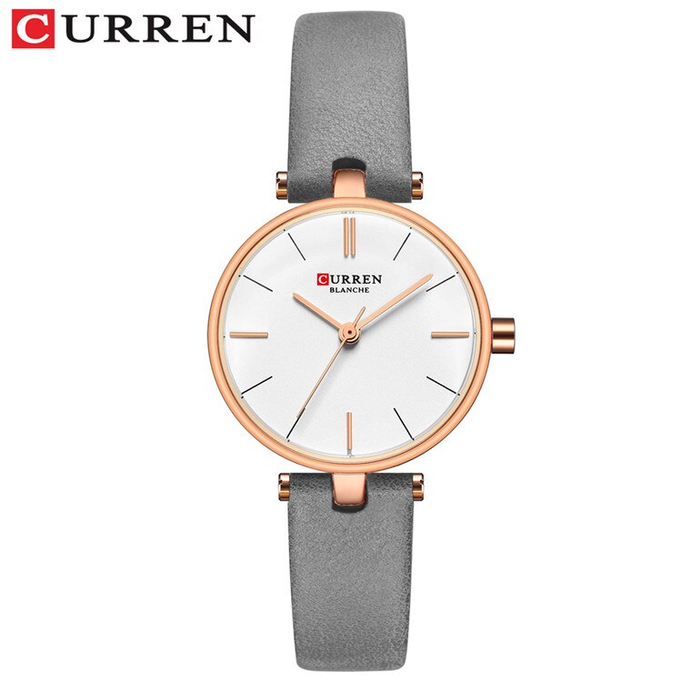 YSYH Fashion Brand Simple Leather Strap Gold Watches Women Clock Ladies Casual Dress Quartz Wristwatch Reloj Mujer Gift